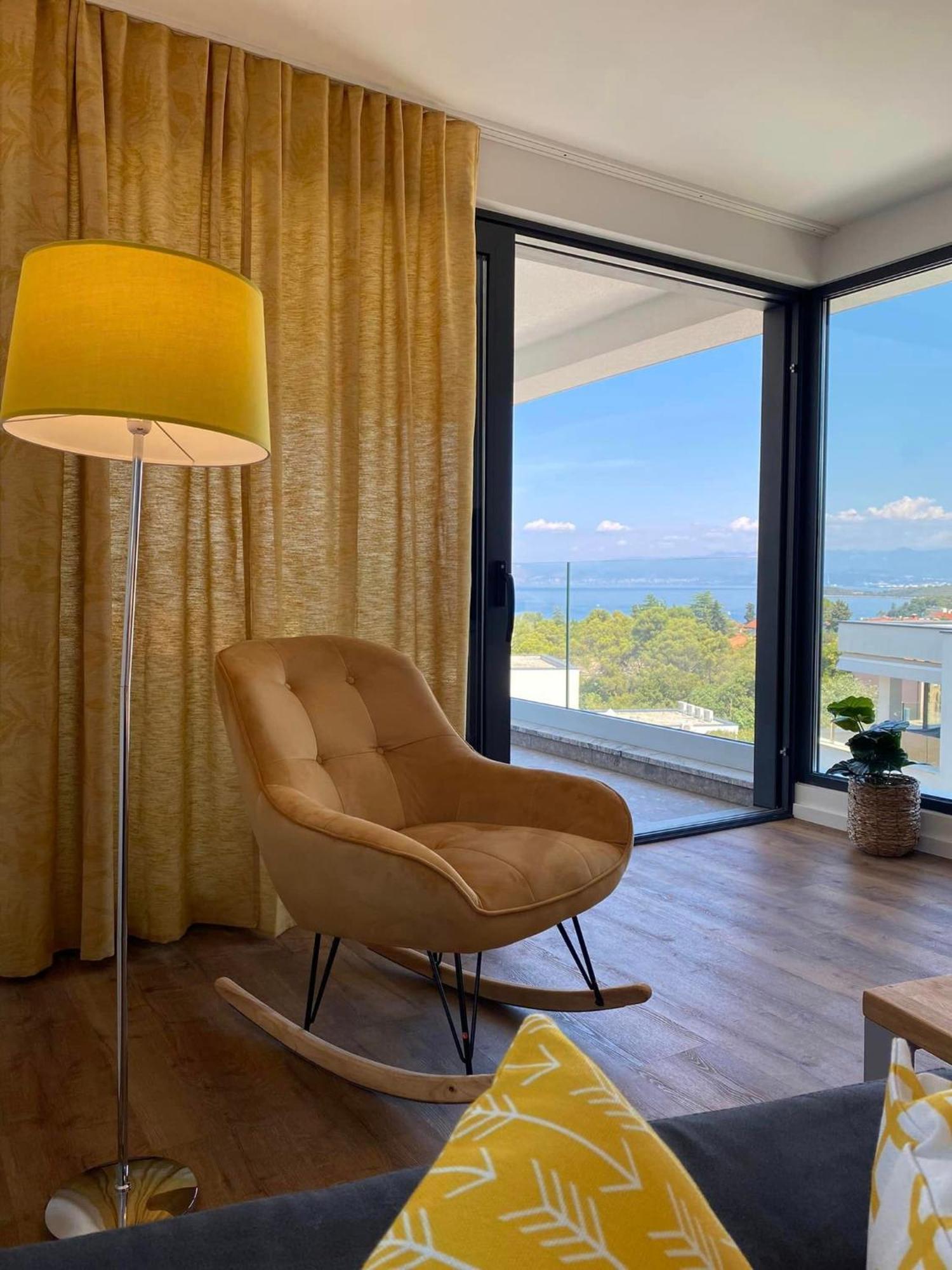Villa Mirno More Apartments Malinska Exteriér fotografie